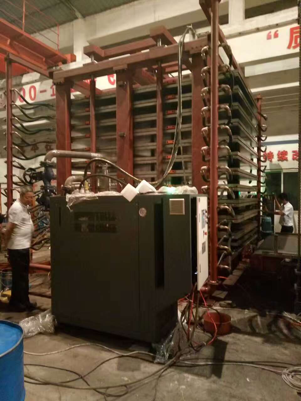 工程石、石英石壓機專用模溫機